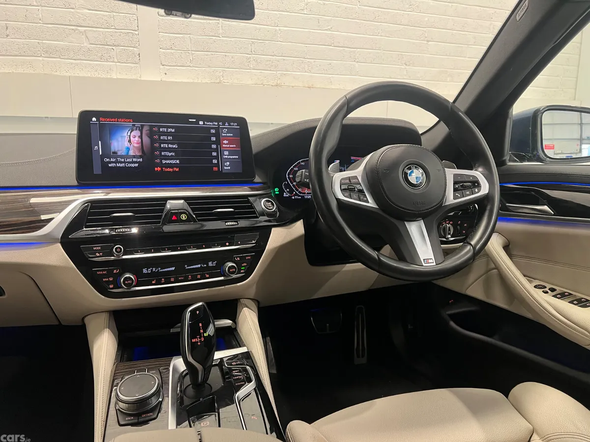 BMW 5-Series Saloon, Diesel, 2022, Blue