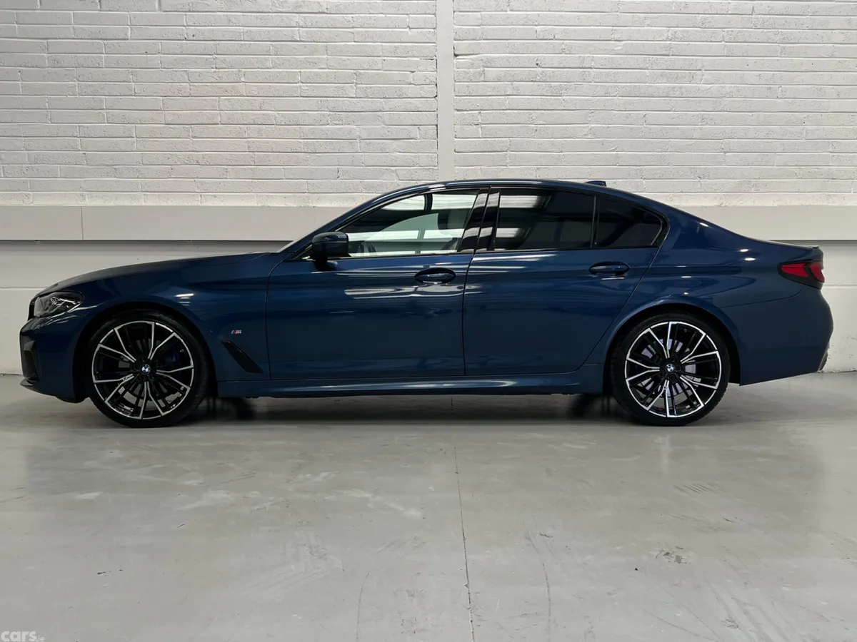 BMW 5-Series Saloon, Diesel, 2022, Blue