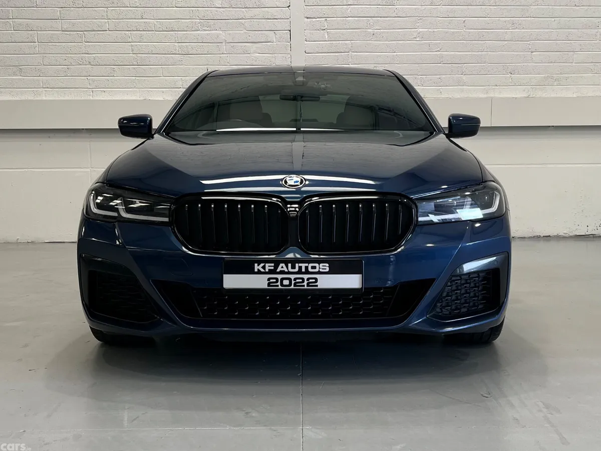 BMW 5-Series Saloon, Diesel, 2022, Blue