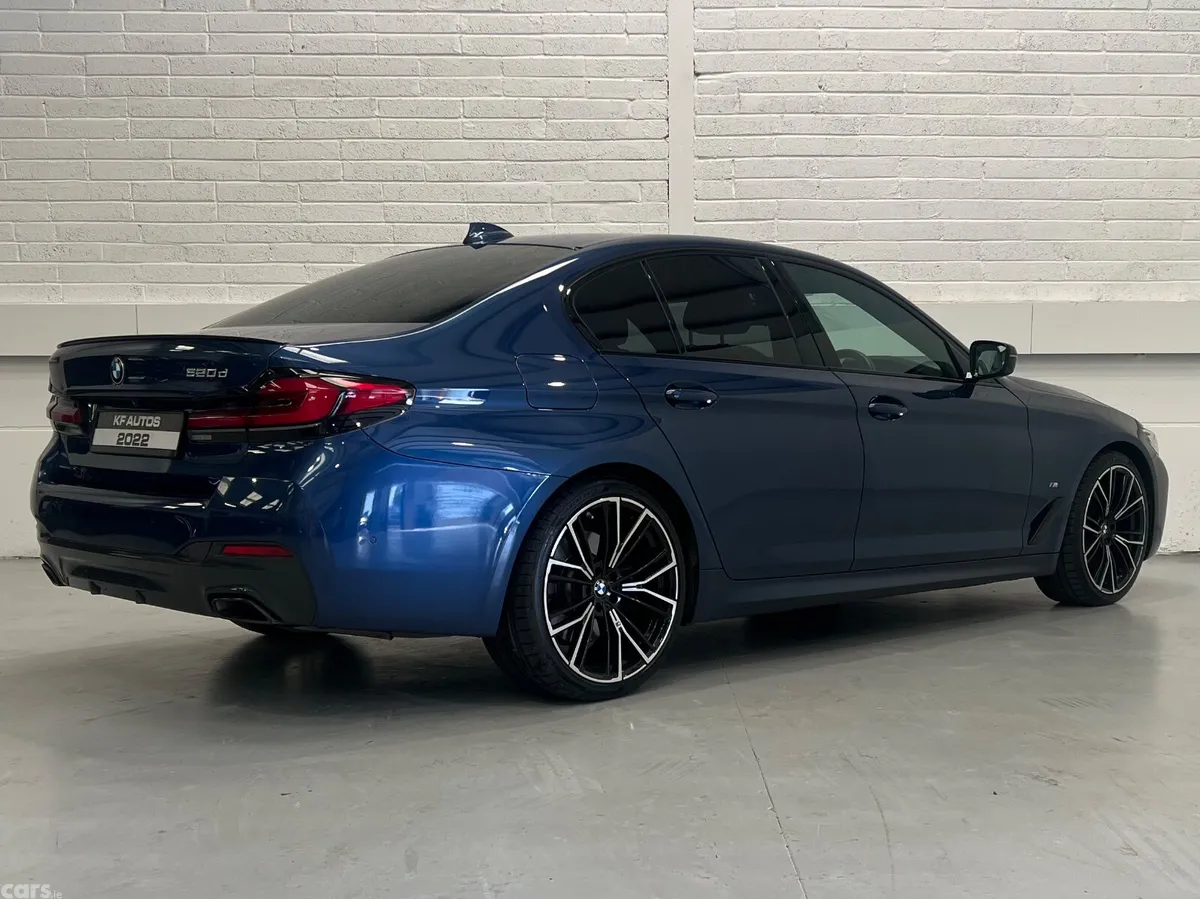 BMW 5-Series Saloon, Diesel, 2022, Blue