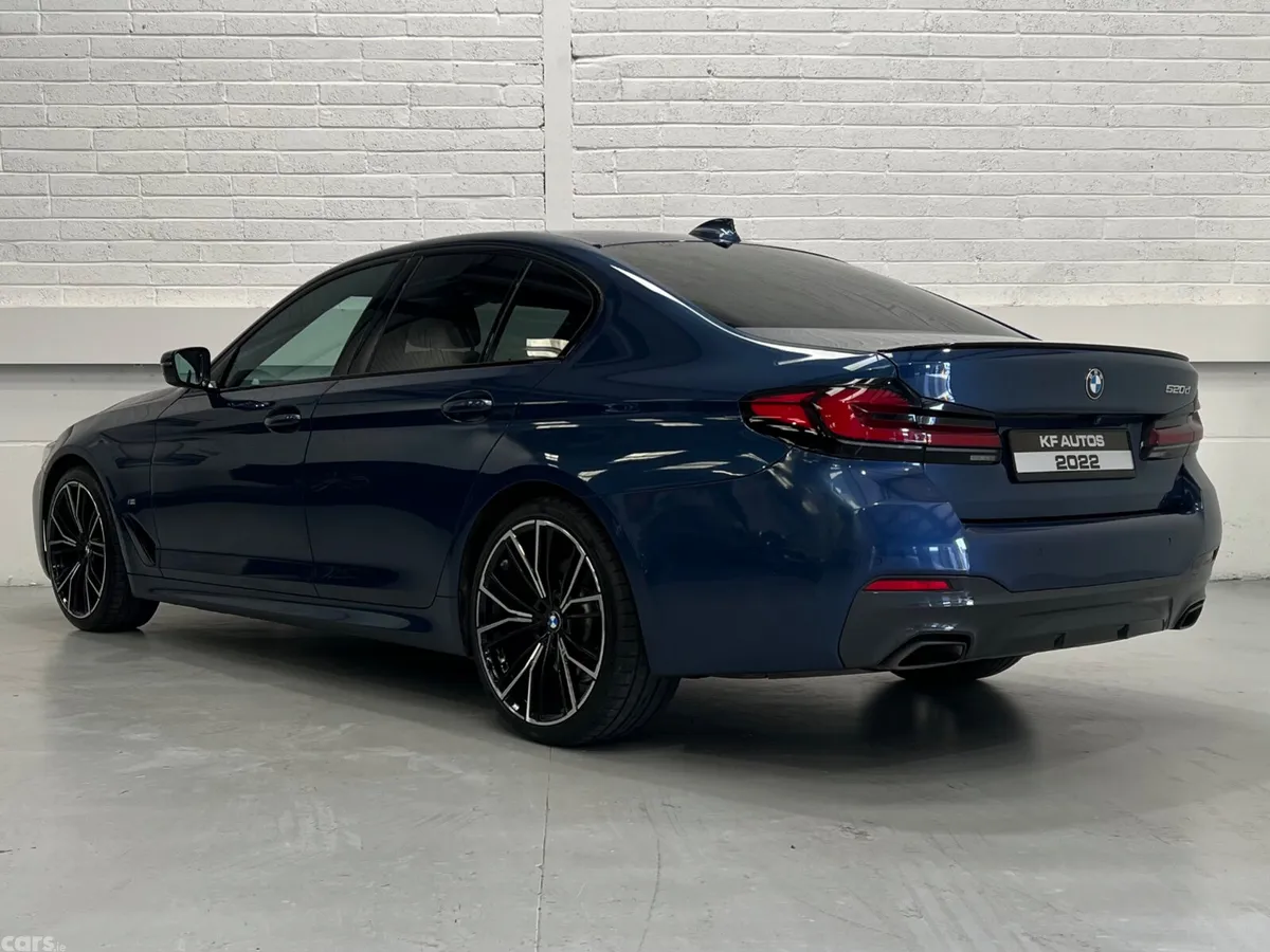 BMW 5-Series Saloon, Diesel, 2022, Blue