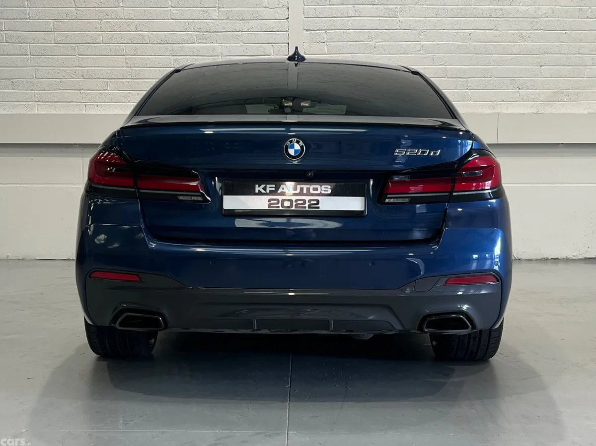 BMW 5-Series Saloon, Diesel, 2022, Blue