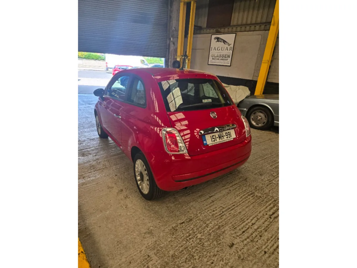 Fiat 500 Hatchback, Petrol, 2015, Red
