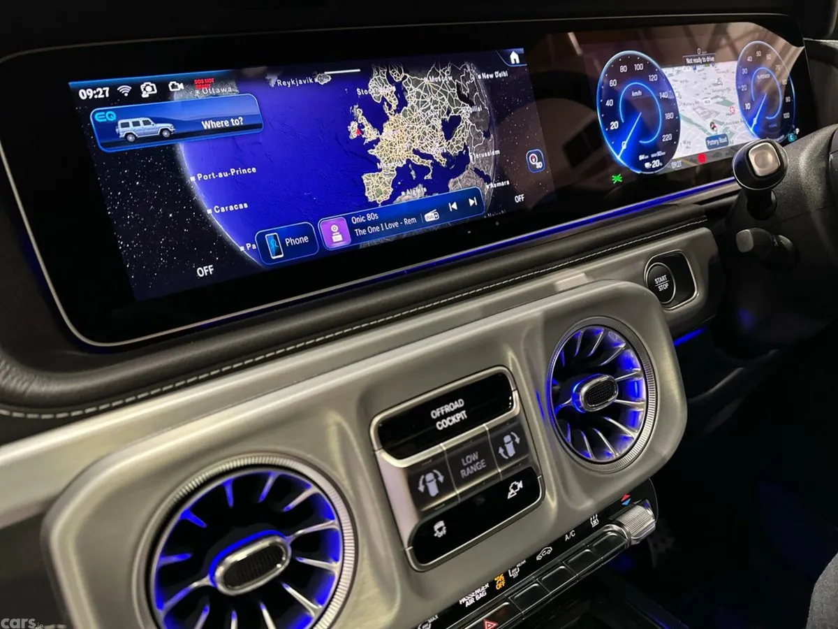 Mercedes-Benz G-Class SUV, Electric, 2026, Black