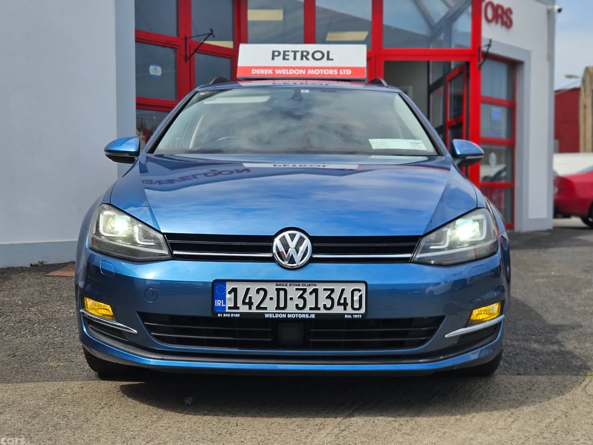 Volkswagen Golf Estate, Petrol, 2014, Blue