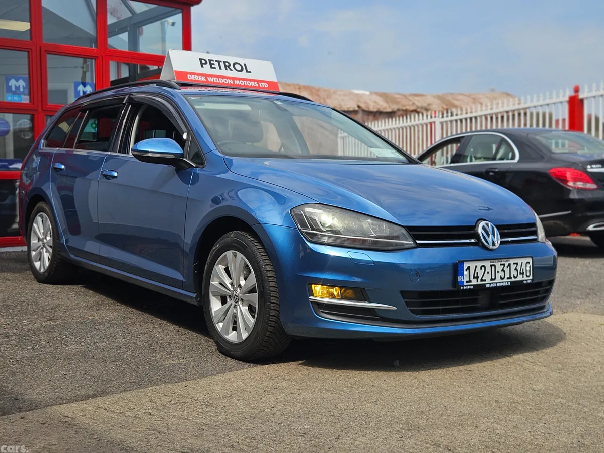 Volkswagen Golf Estate, Petrol, 2014, Blue