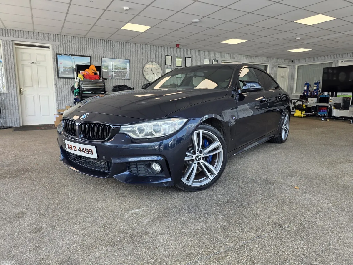 BMW 4-Series Saloon, Diesel, 2016, Black