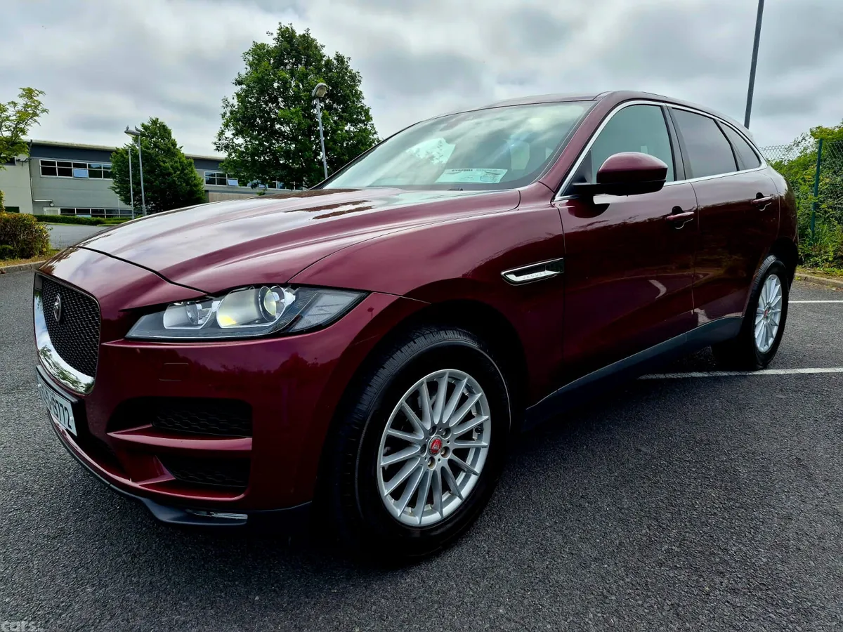 Jaguar F-Pace SUV, Diesel, 2016, Red