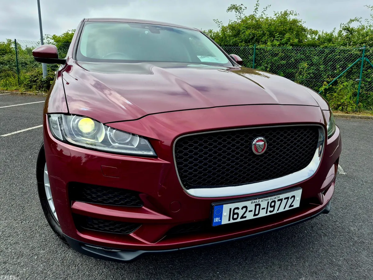 Jaguar F-Pace SUV, Diesel, 2016, Red
