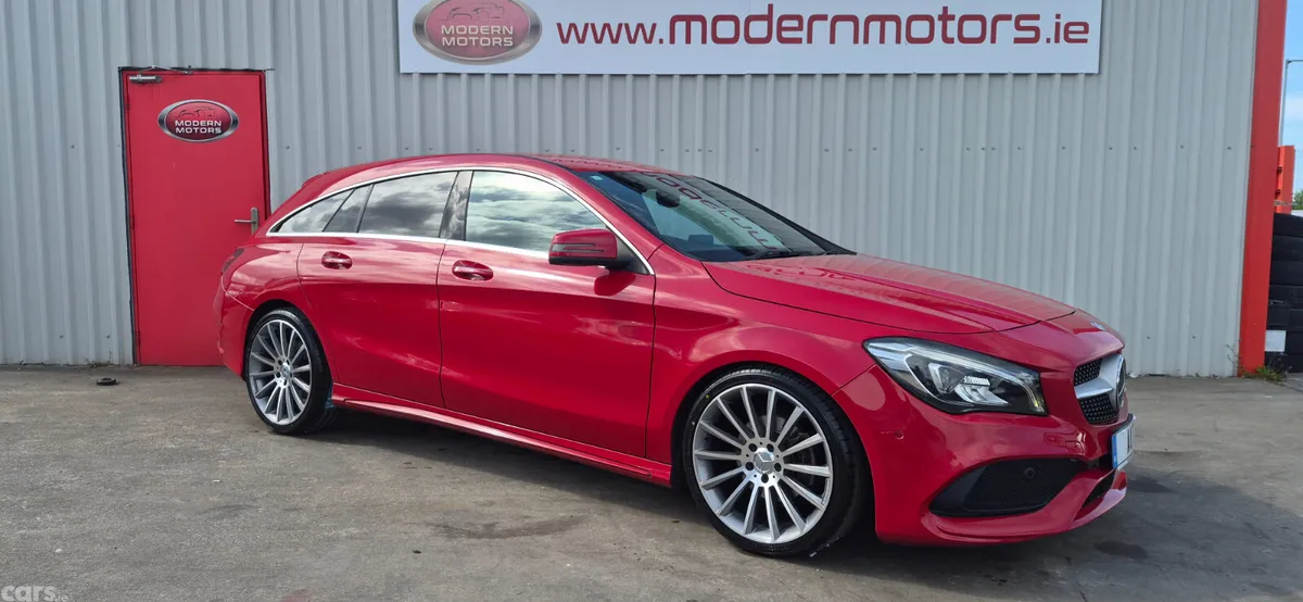Mercedes-Benz CLA Estate, Petrol, 2017, Red