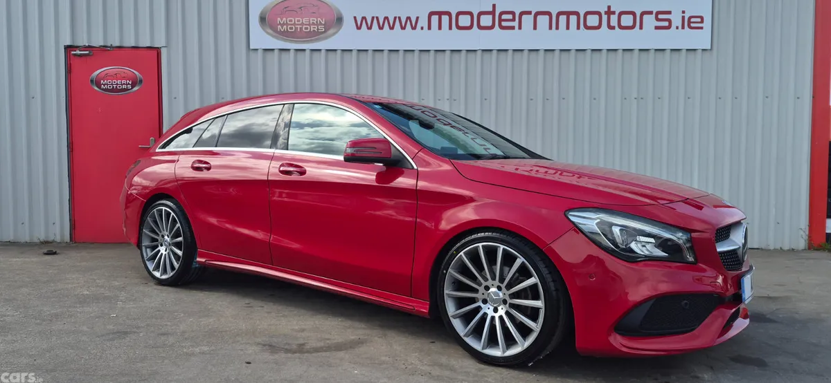 Mercedes-Benz CLA Estate, Petrol, 2017, Red