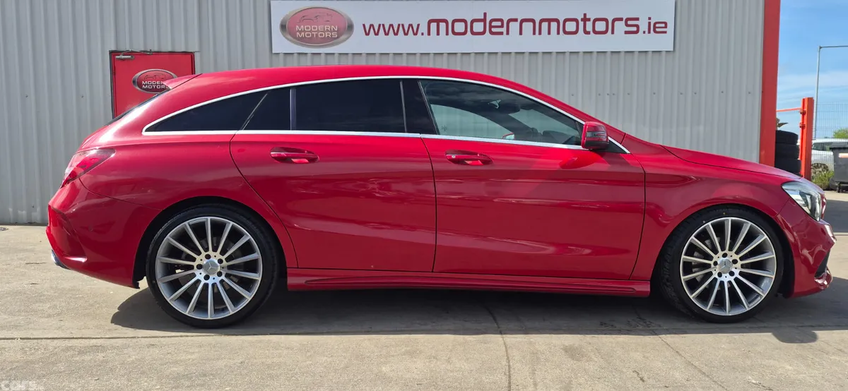 Mercedes-Benz CLA Estate, Petrol, 2017, Red
