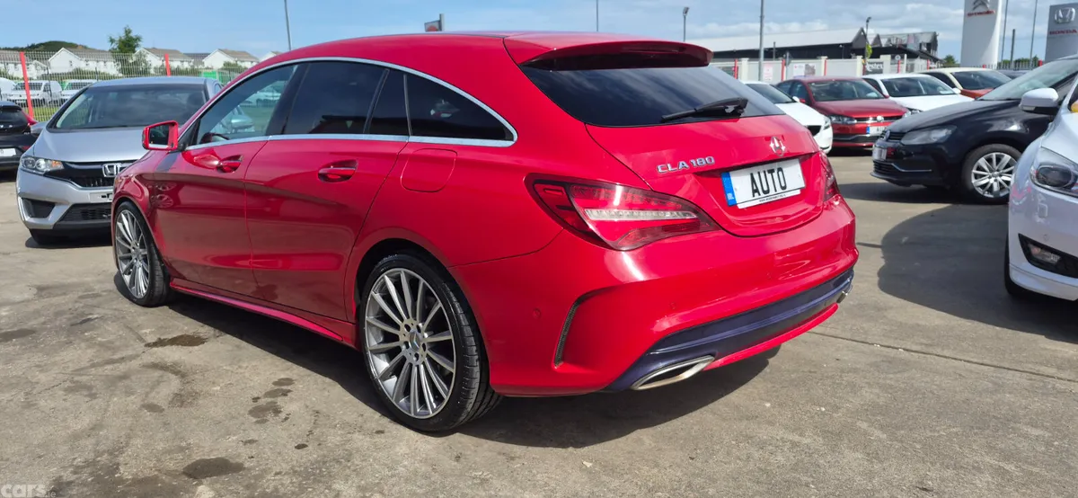 Mercedes-Benz CLA Estate, Petrol, 2017, Red