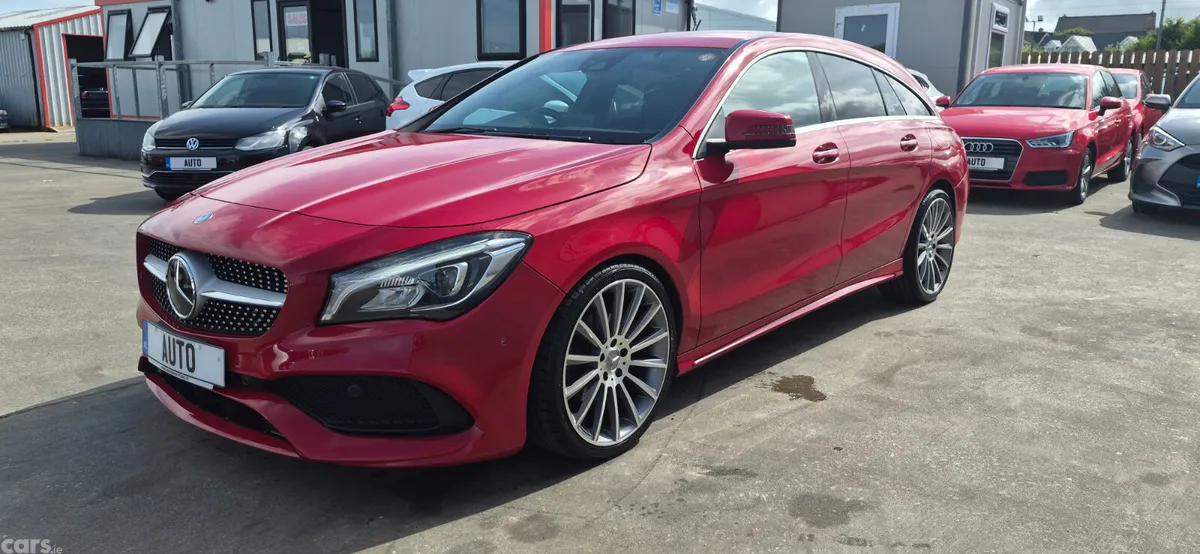 Mercedes-Benz CLA Estate, Petrol, 2017, Red