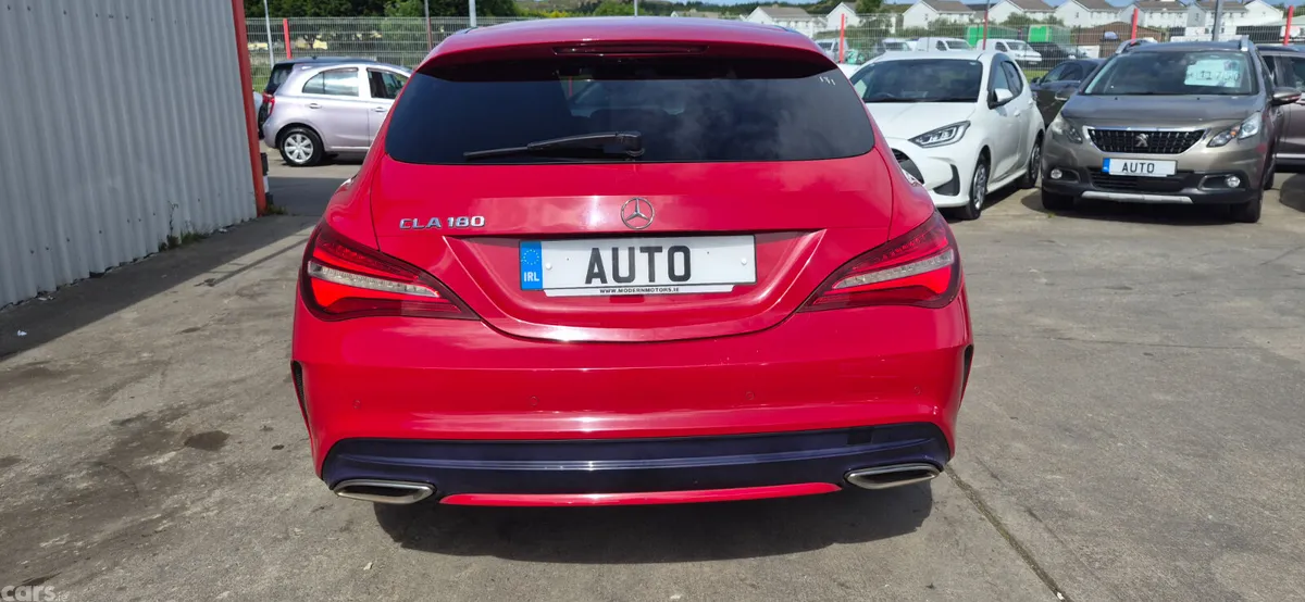 Mercedes-Benz CLA Estate, Petrol, 2017, Red