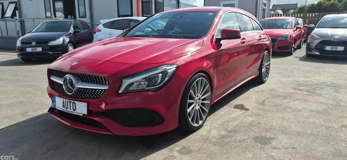 Mercedes-Benz CLA Estate, Petrol, 2017, Red