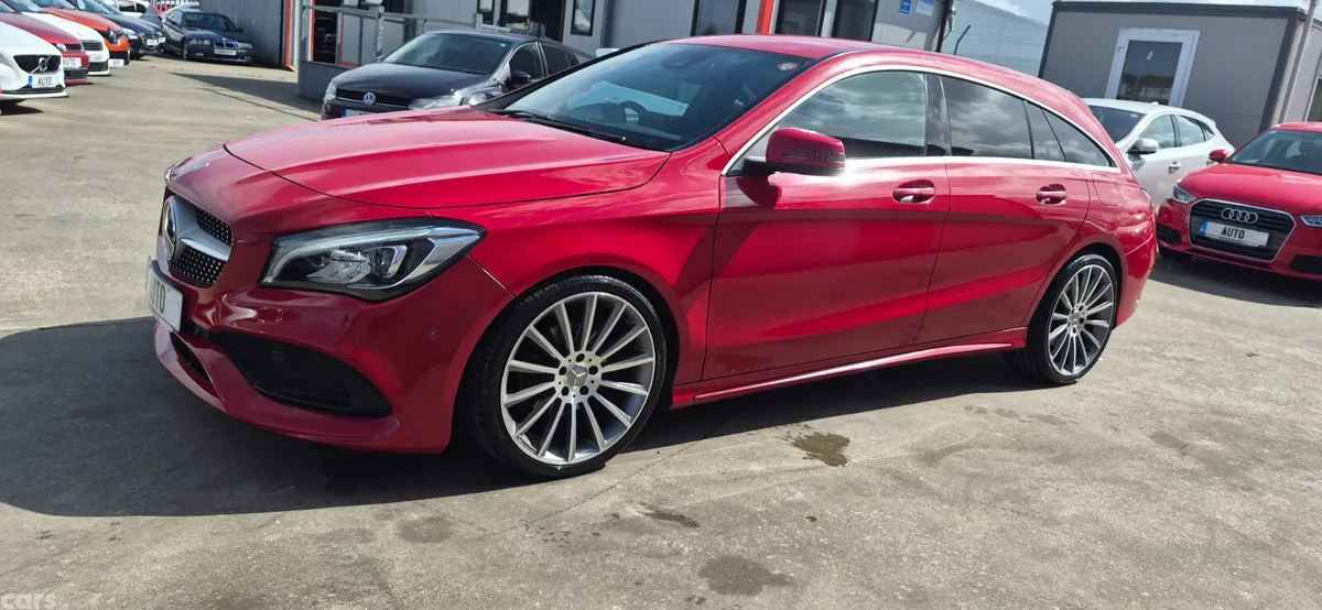Mercedes-Benz CLA Estate, Petrol, 2017, Red