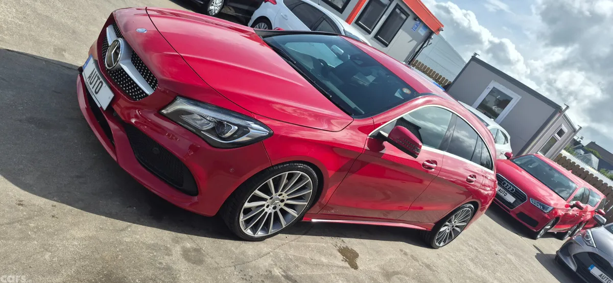 Mercedes-Benz CLA Estate, Petrol, 2017, Red