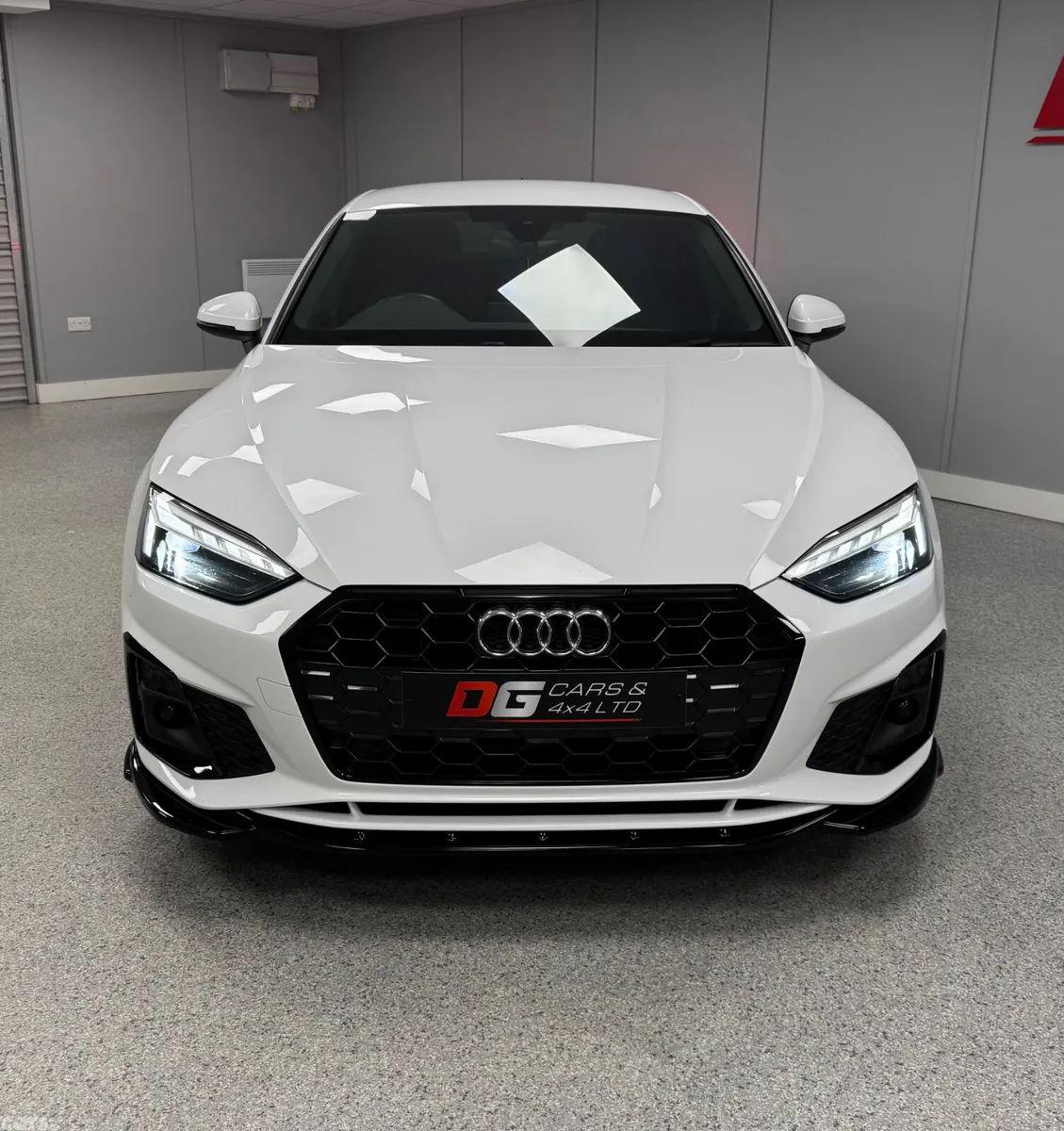 Audi A5 Coupe, Diesel Hybrid, 2023, White