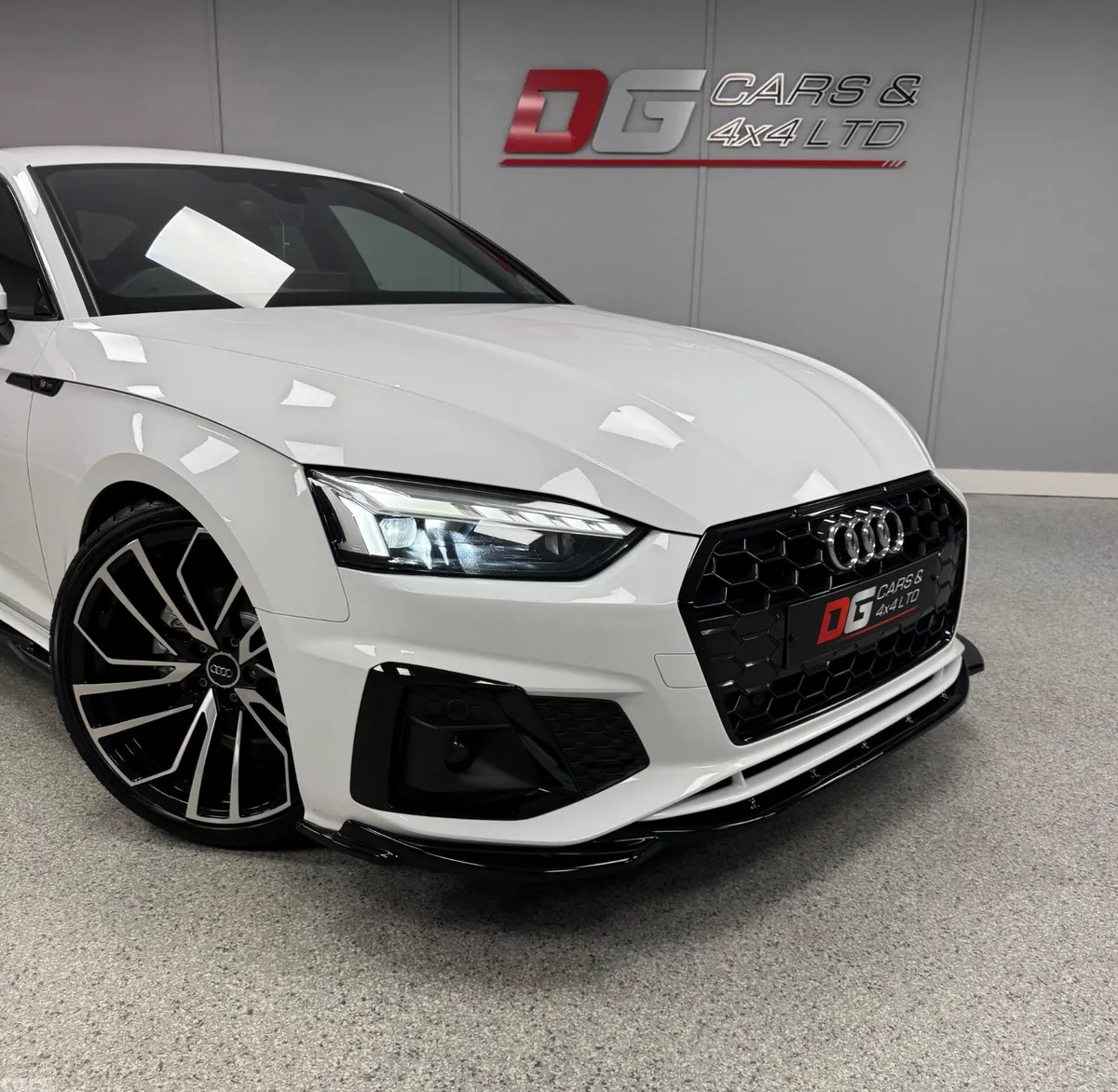 Audi A5 Coupe, Diesel Hybrid, 2023, White