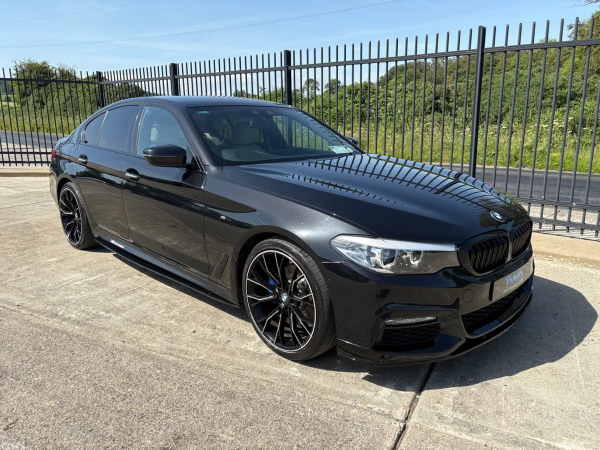 BMW 5-Series Saloon, Diesel, 2017, Black