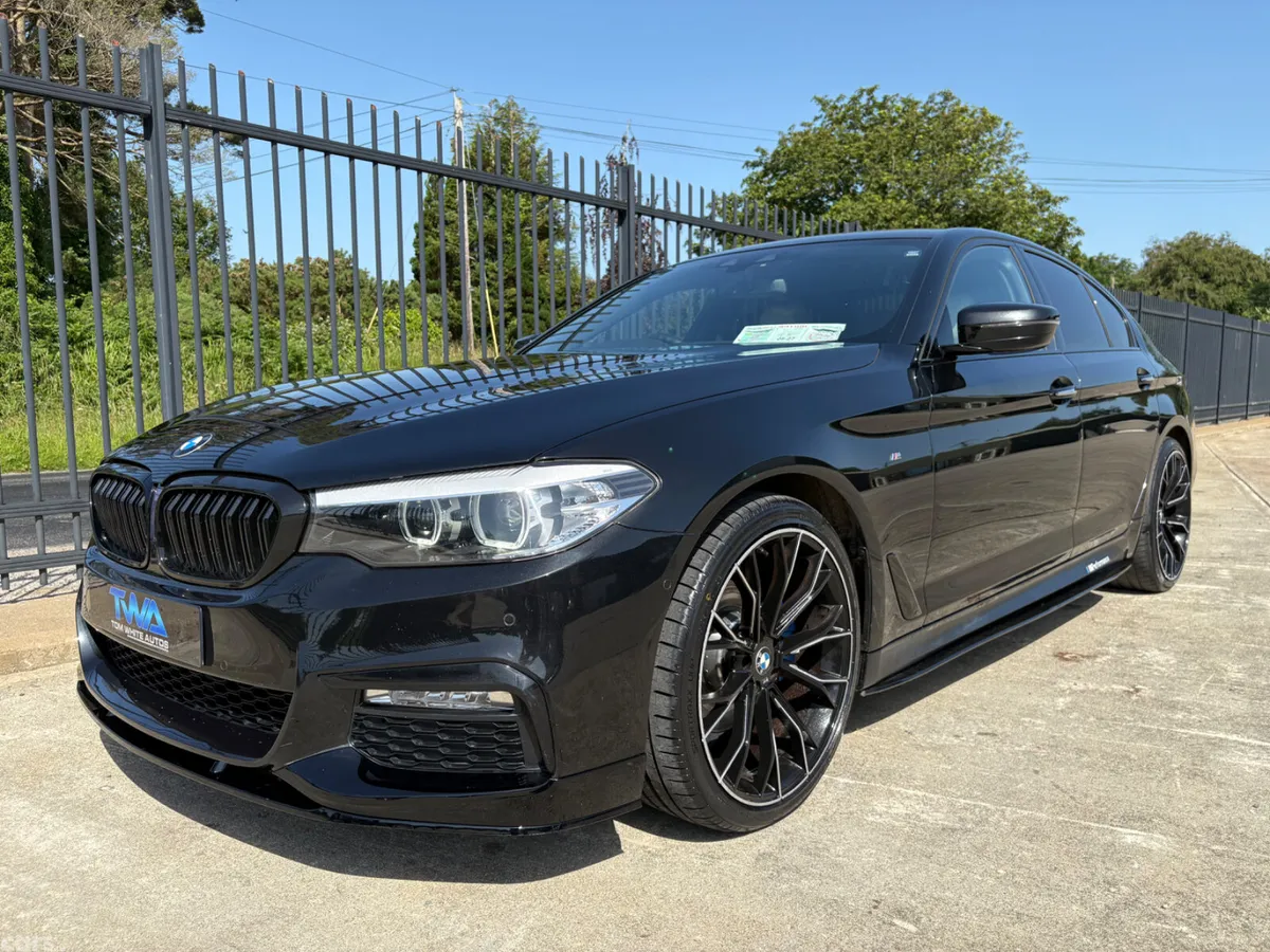 BMW 5-Series Saloon, Diesel, 2017, Black