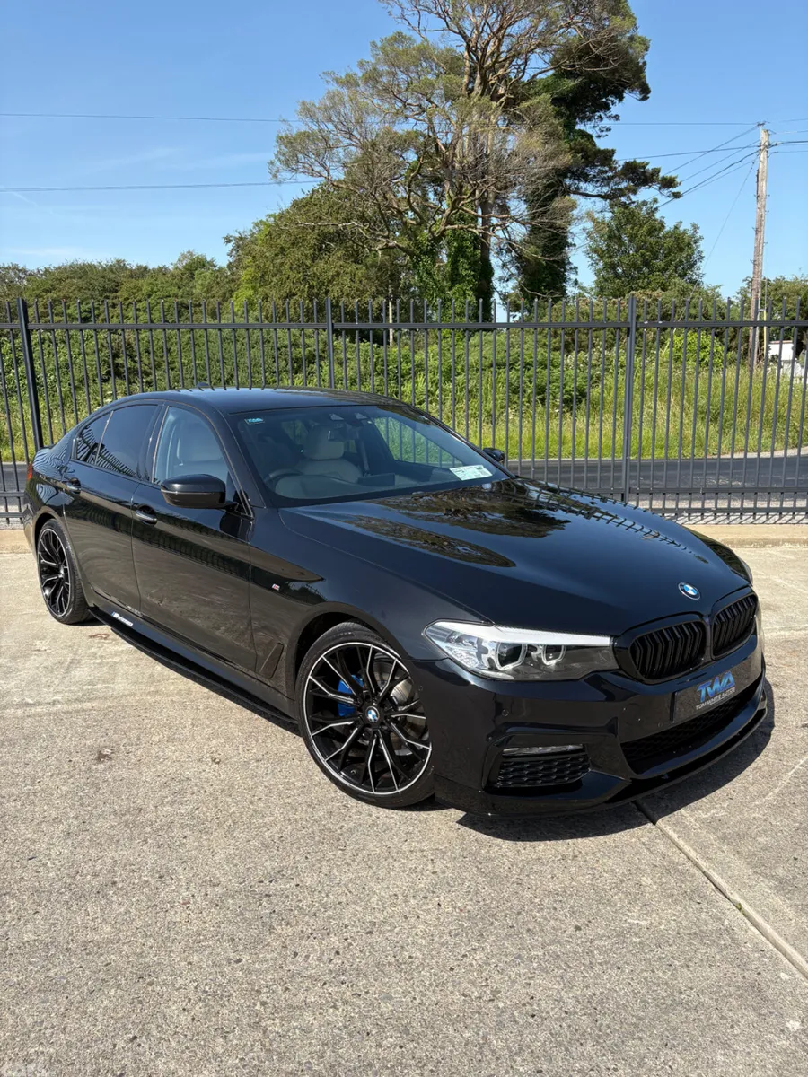 BMW 5-Series Saloon, Diesel, 2017, Black