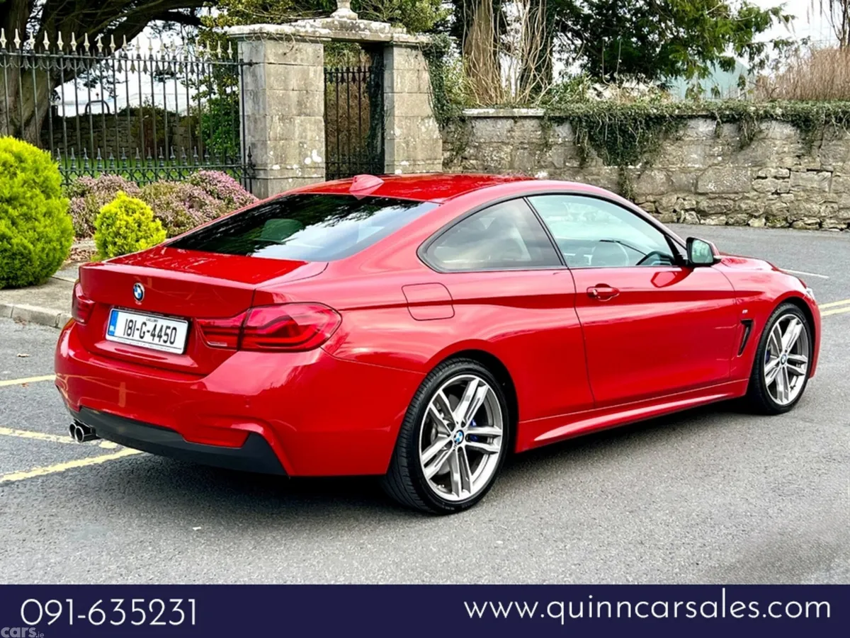BMW 4-Series Coupe, Diesel, 2018, Red