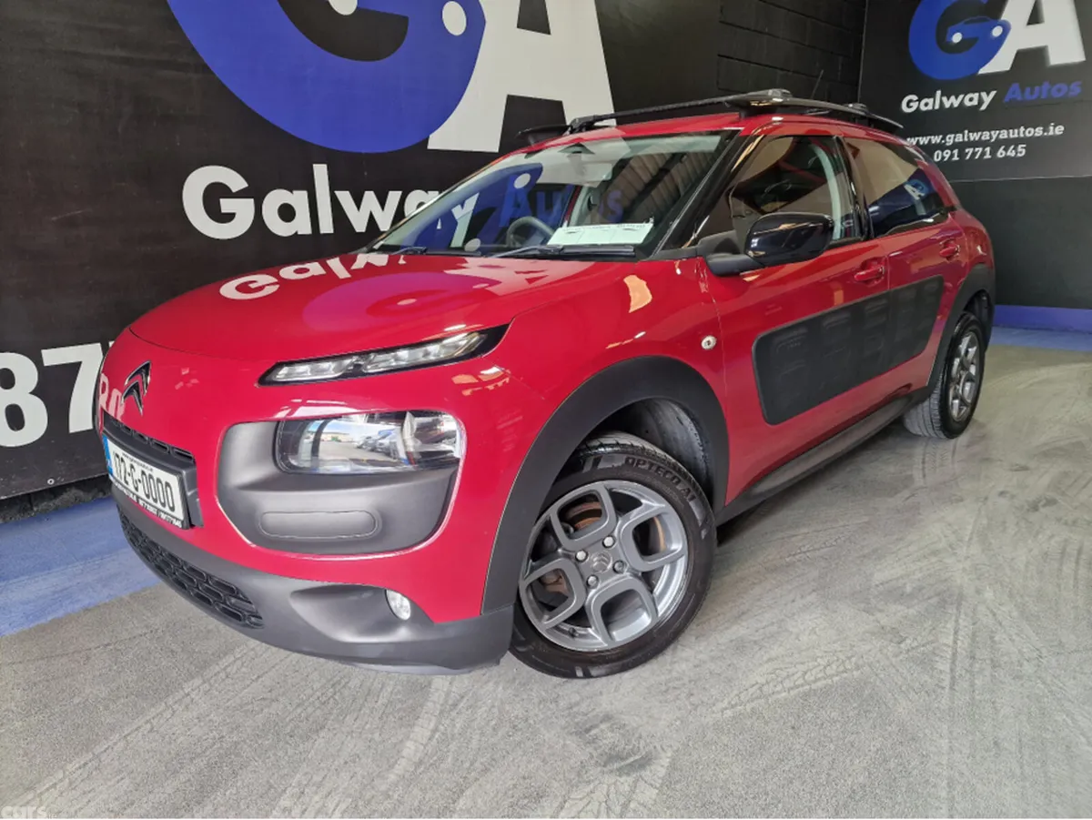 Citroen C4 Cactus Hatchback, Petrol, 2017, Red