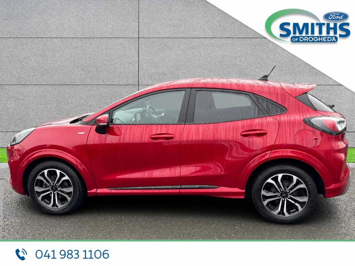 Ford Puma MPV, Petrol Hybrid, 2024, Red