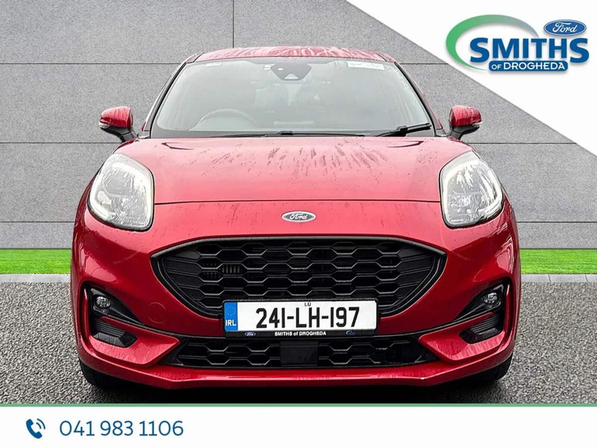 Ford Puma MPV, Petrol Hybrid, 2024, Red