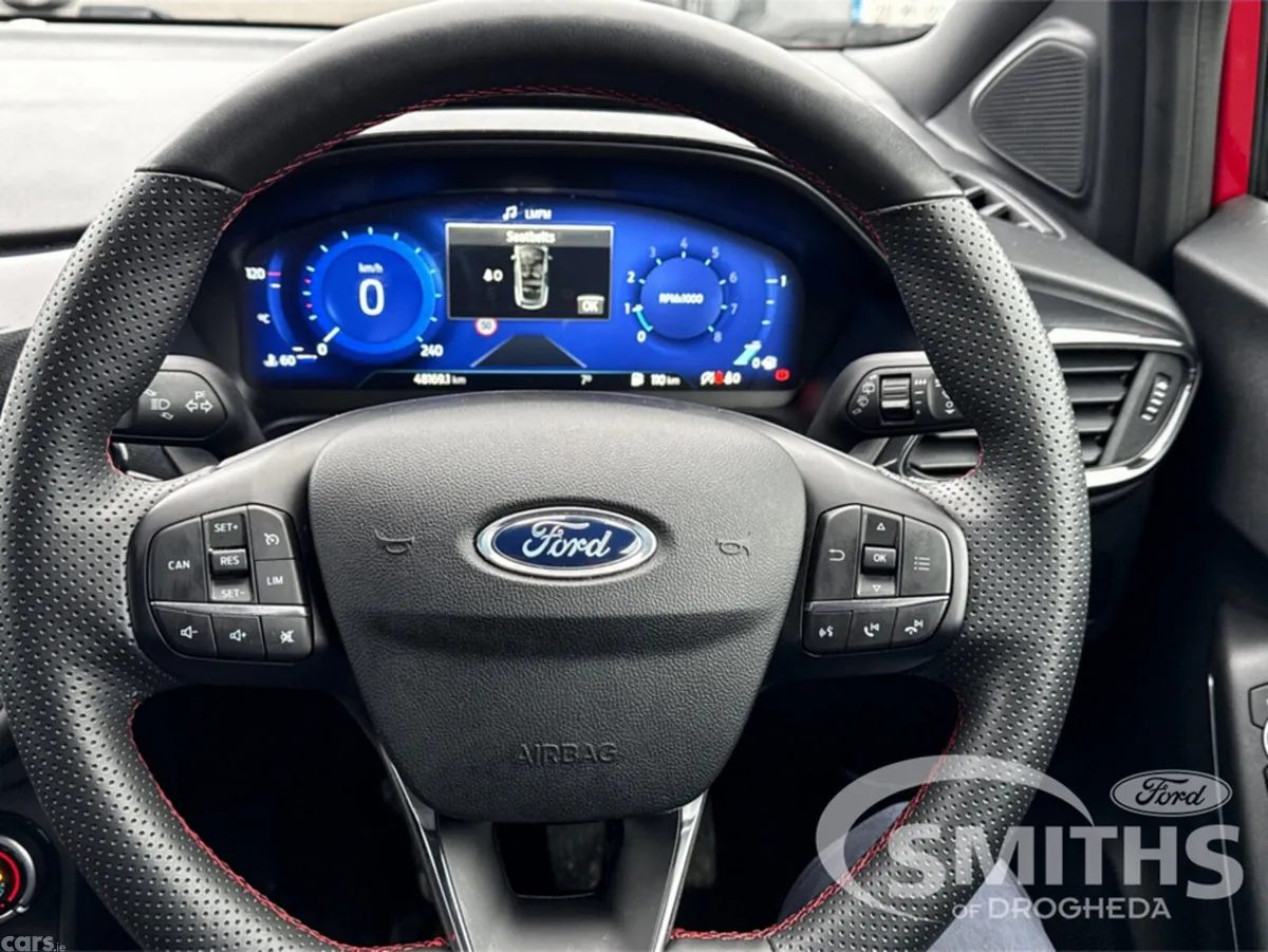Ford Puma MPV, Petrol Hybrid, 2024, Red