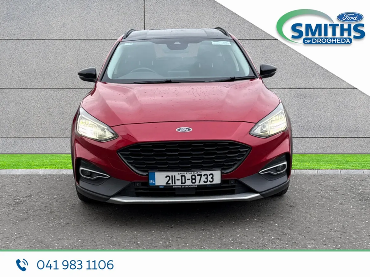 Ford Focus Estate, Petrol, 2021, Red