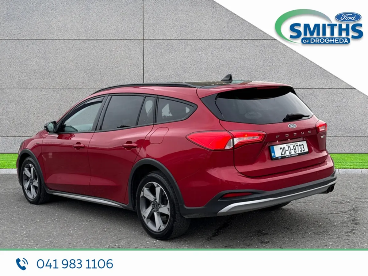 Ford Focus Estate, Petrol, 2021, Red