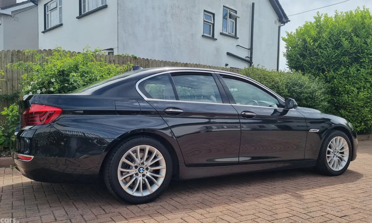 BMW 5-Series Saloon, Diesel, 2014, Black