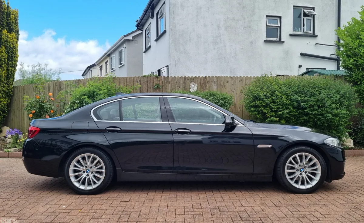 BMW 5-Series Saloon, Diesel, 2014, Black