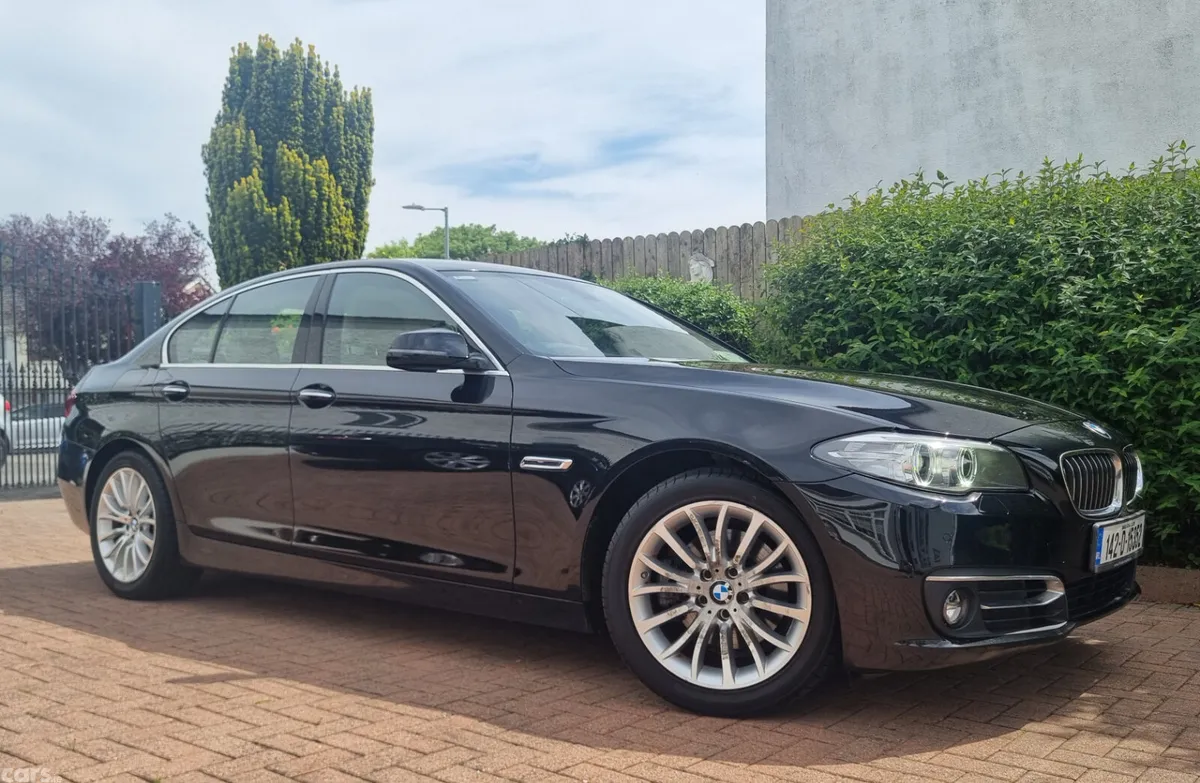 BMW 5-Series Saloon, Diesel, 2014, Black