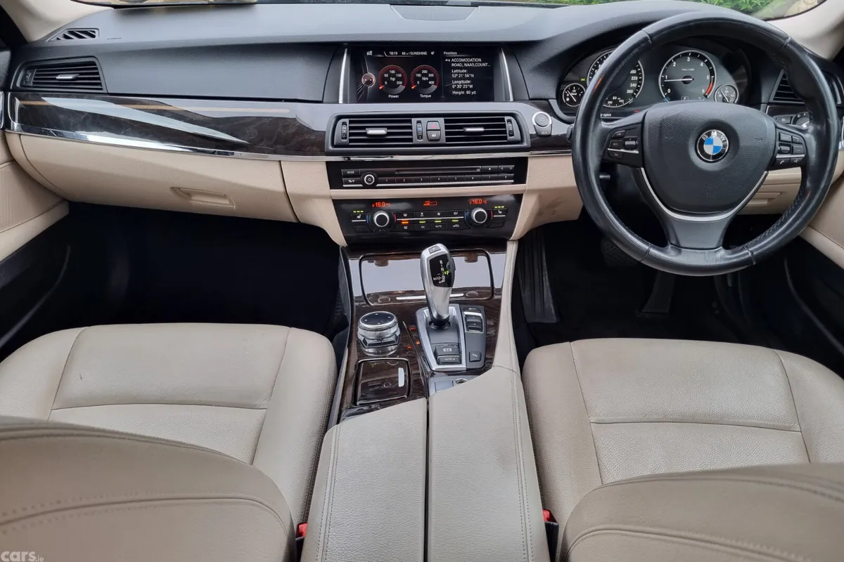BMW 5-Series Saloon, Diesel, 2014, Black
