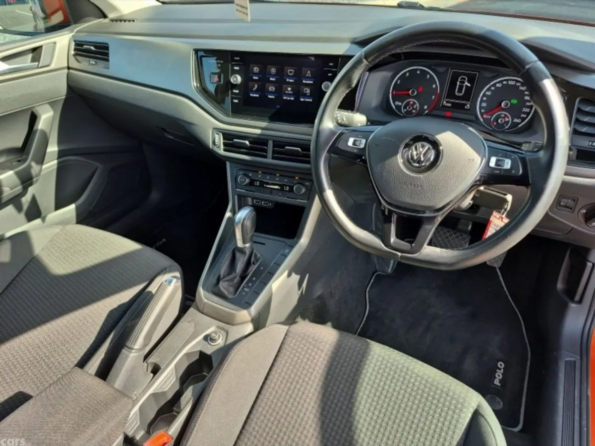 Volkswagen Polo Hatchback, Petrol, 2018, Orange