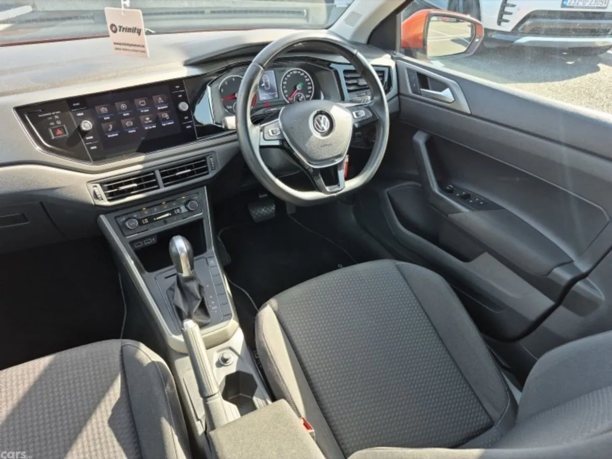 Volkswagen Polo Hatchback, Petrol, 2018, Orange