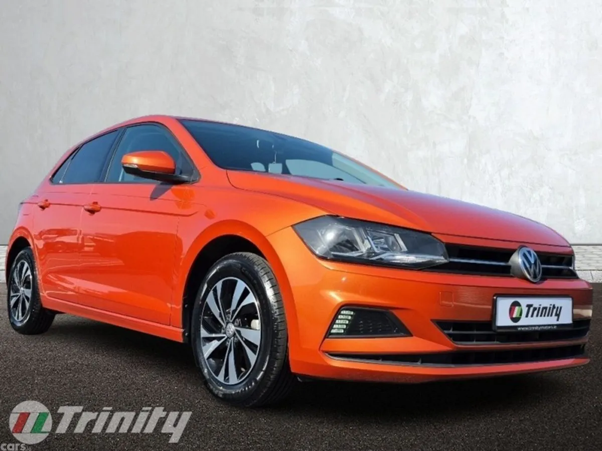 Volkswagen Polo Hatchback, Petrol, 2018, Orange