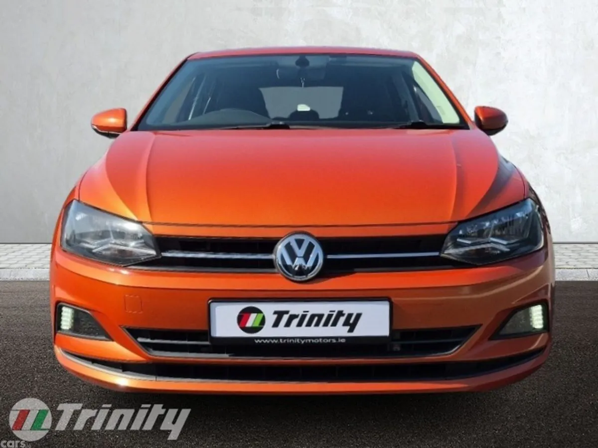 Volkswagen Polo Hatchback, Petrol, 2018, Orange