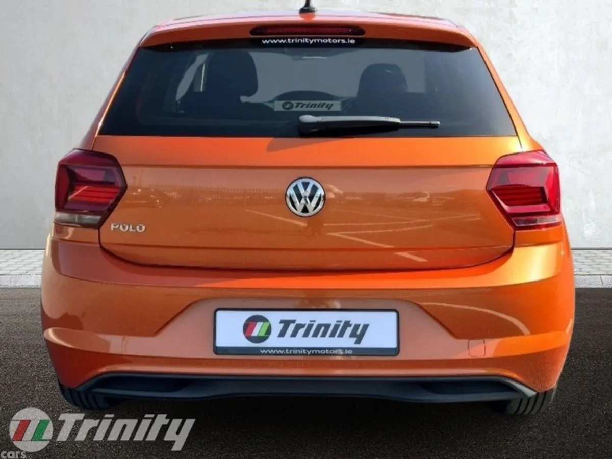 Volkswagen Polo Hatchback, Petrol, 2018, Orange