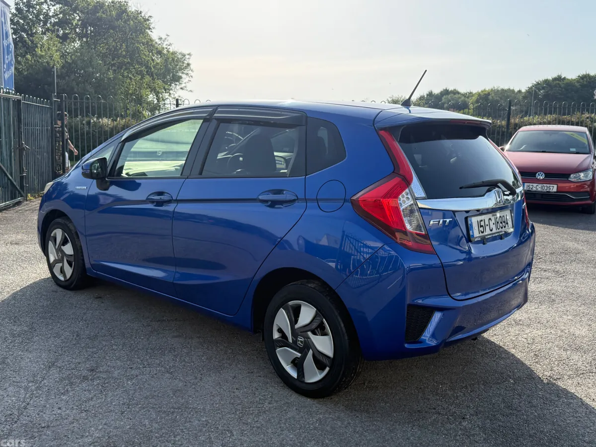 Honda Fit Hatchback, Petrol Hybrid, 2015, Blue