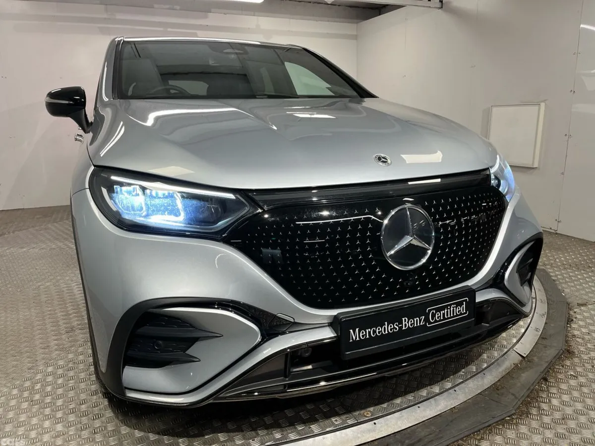Mercedes-Benz EQE SUV, Electric, 2025, Silver