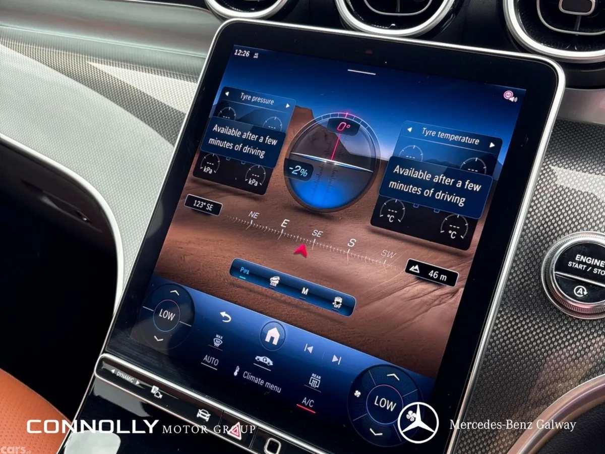 Mercedes-Benz GLC SUV, Diesel Hybrid, 2023, Grey