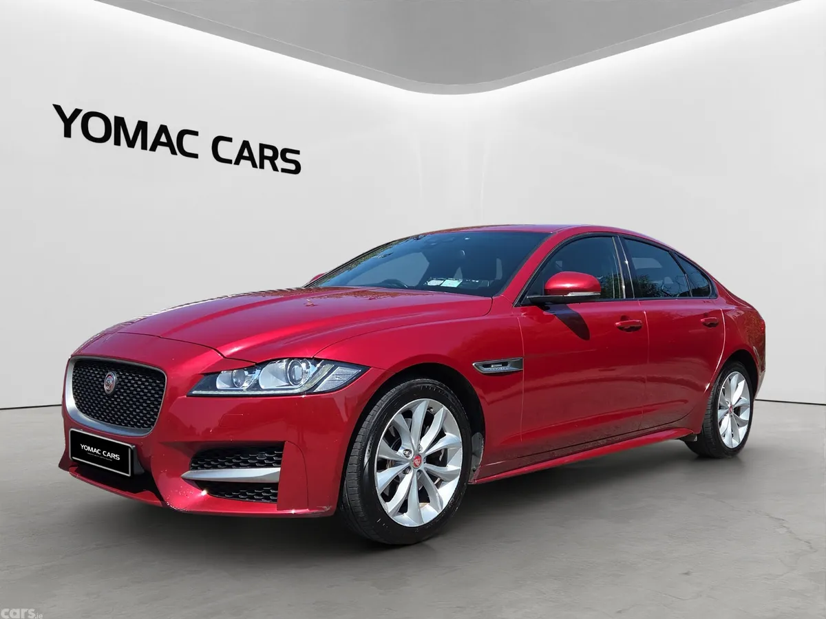Jaguar XF Saloon, Diesel, 2017, Red
