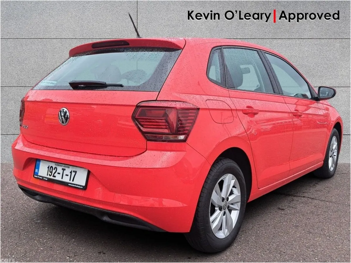 Volkswagen Polo Hatchback, Petrol, 2019, Red