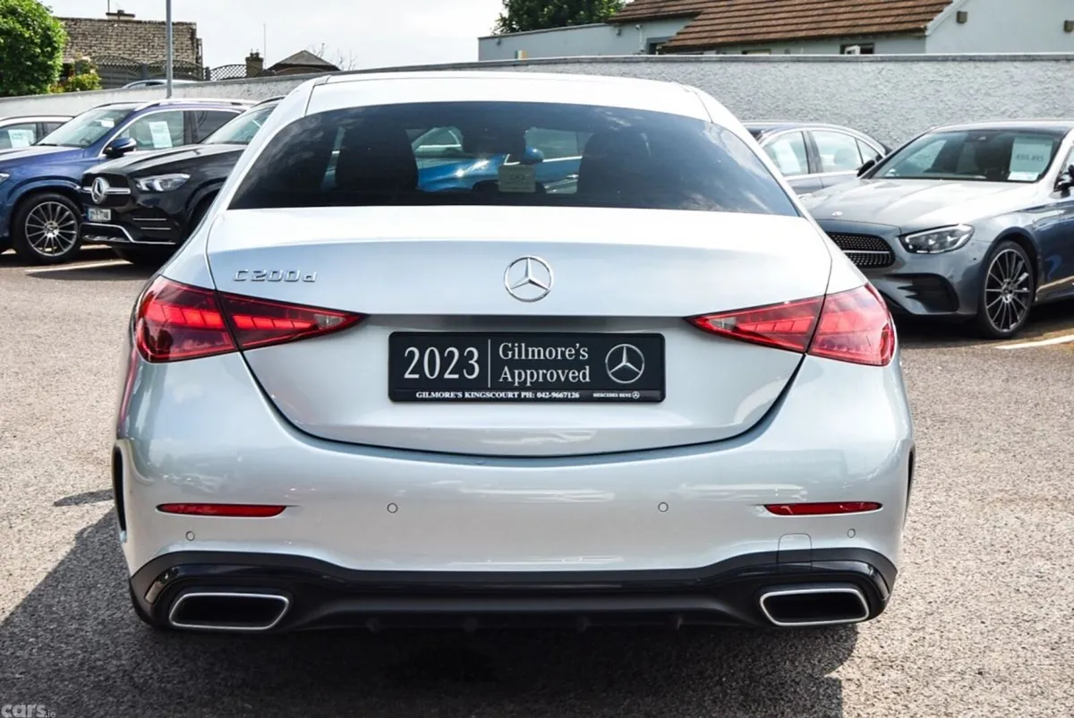 Mercedes-Benz C-Class Saloon, Diesel Hybrid, 2023, Silver