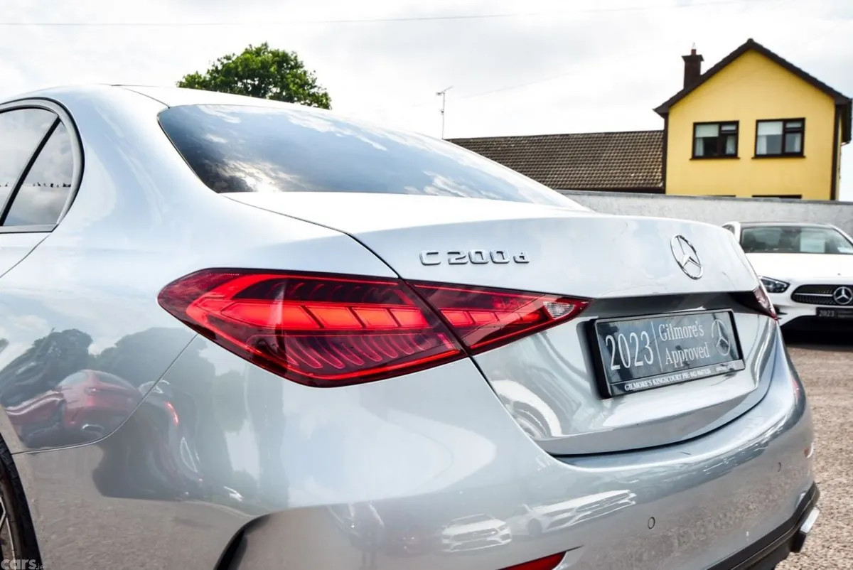 Mercedes-Benz C-Class Saloon, Diesel Hybrid, 2023, Silver